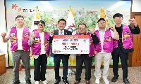 클럽은 1,300㎏, 회장은 300㎏…같은 날 이어진 ‘두 번의 나눔’